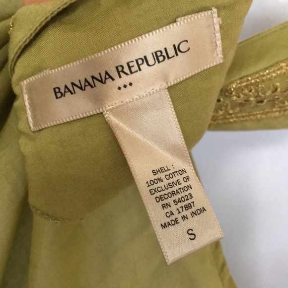 Banana Republic green tank blouse! - Picture 6 of 6
